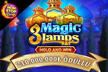 3 Magic Lamps: Hold and Win